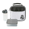 Bolsa térmica Real Madrid SAFTA con tupper y botella