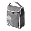 Bolsa porta alimentos térmica gris del Real Madrid con asa y cierre de velcro