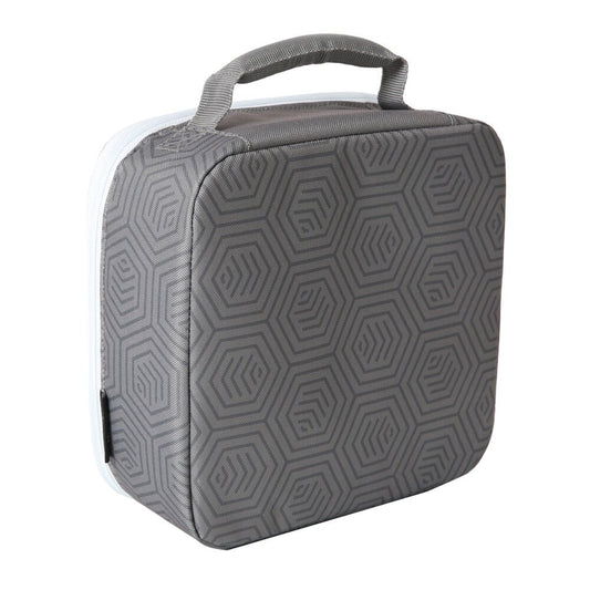 Bolsa térmica gris del Real Madrid con tupper y botella - 3