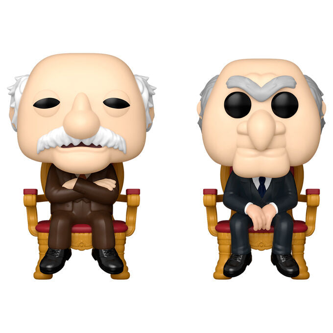Blíster Funko POP! Exclusive con las figuras de Waldorf y Statler de Los Teleñecos - 2
