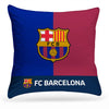 Cojín FC Barcelona azul y granate con escudo central