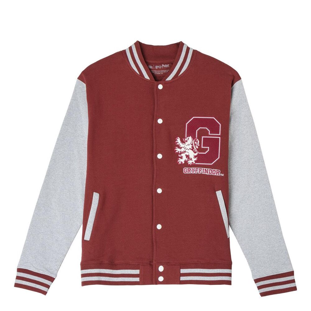 Chaqueta granate y gris de Gryffindor de Harry Potter