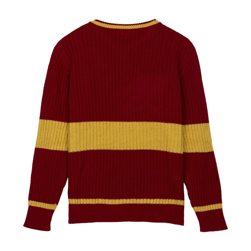 Jersey rojo y dorado de Gryffindor de Harry Potter con escudo en el pecho - 2