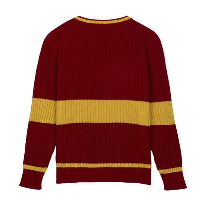 Jersey rojo y dorado de Gryffindor de Harry Potter con escudo en el pecho - 2