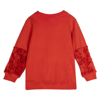 Sudadera roja infantil de Hello Kitty con mangas texturizadas - 2