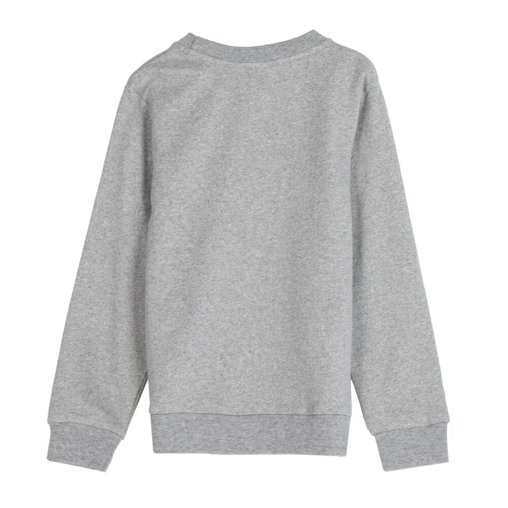 Sudadera gris de Grogu con ilustración frontal - 2
