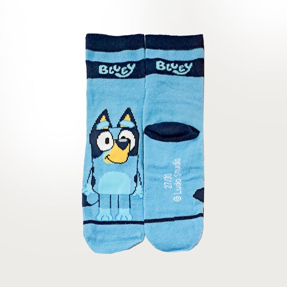 Set de 4 pares de calcetines Bluey con diseños de Bluey y Bingo - 2