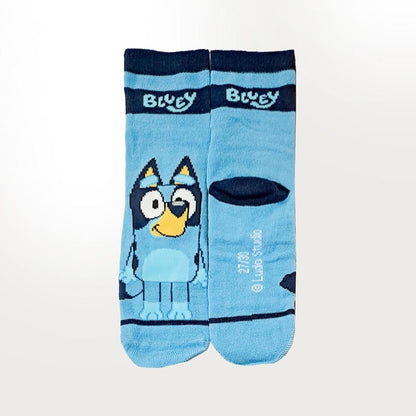 Set de 4 pares de calcetines Bluey con diseños de Bluey y Bingo - 2