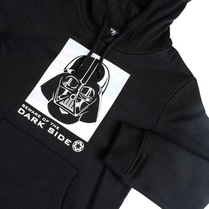 Sudadera negra Star Wars con estampado de Darth Vader - 3