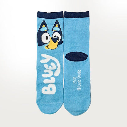 Set de 4 pares de calcetines Bluey con diseños de Bluey y Bingo - 4