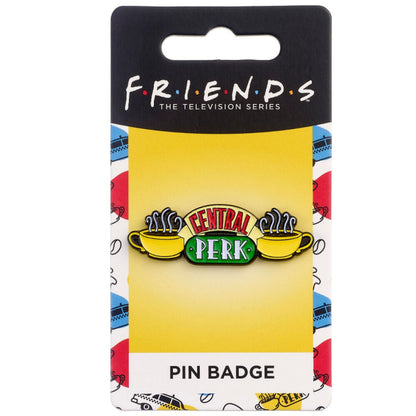 Pin Central Perk de Friends con dos tazas de café