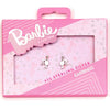 Pendientes Silhouette Barbie de plata 925 en estuche rosa