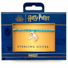 Pulsera charm Harry Potter de plata de ley con cuentas turquesas