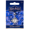 Charm Giratiempos Harry Potter deslizante en tono plateado