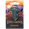 Pin verde de La Hoja de Lórien de El Señor de los Anillos