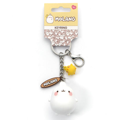 Llavero 3D de Molang y Piu Piu con mosquetón