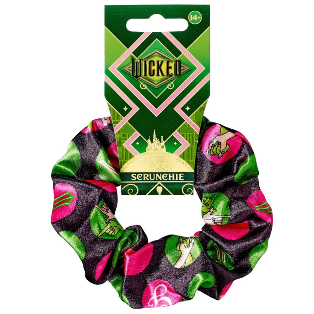 Coletero de Wicked de Elphaba y Glinda en verde, rosa y negro