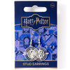 Pendientes Giratiempos Harry Potter plateados