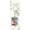 Llavero The Quibbler de Harry Potter con placa rectangular y mosquetón