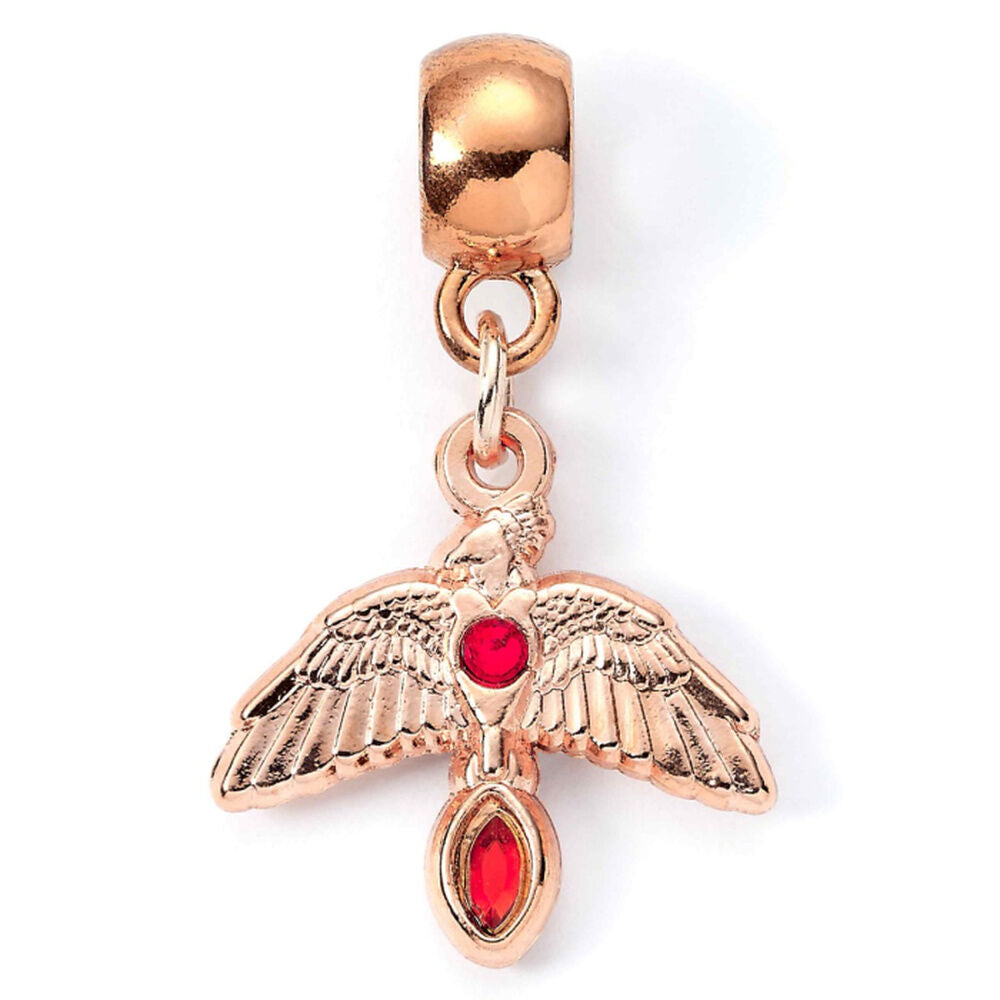 Charm deslizante de Fawkes de Harry Potter con alas extendidas - 2