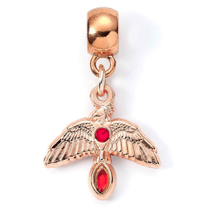 Charm deslizante de Fawkes de Harry Potter con alas extendidas - 2
