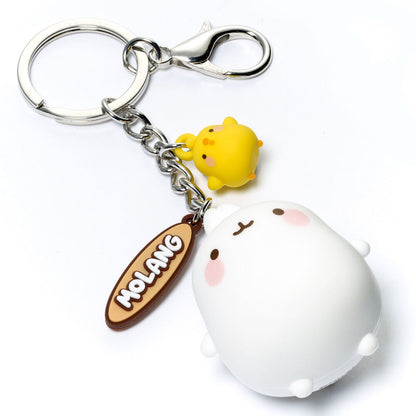 Llavero 3D de Molang y Piu Piu con mosquetón - 2