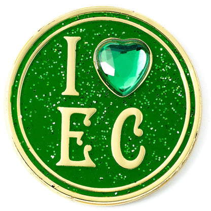 Pin verde I Love Emerald City de Wicked - 2