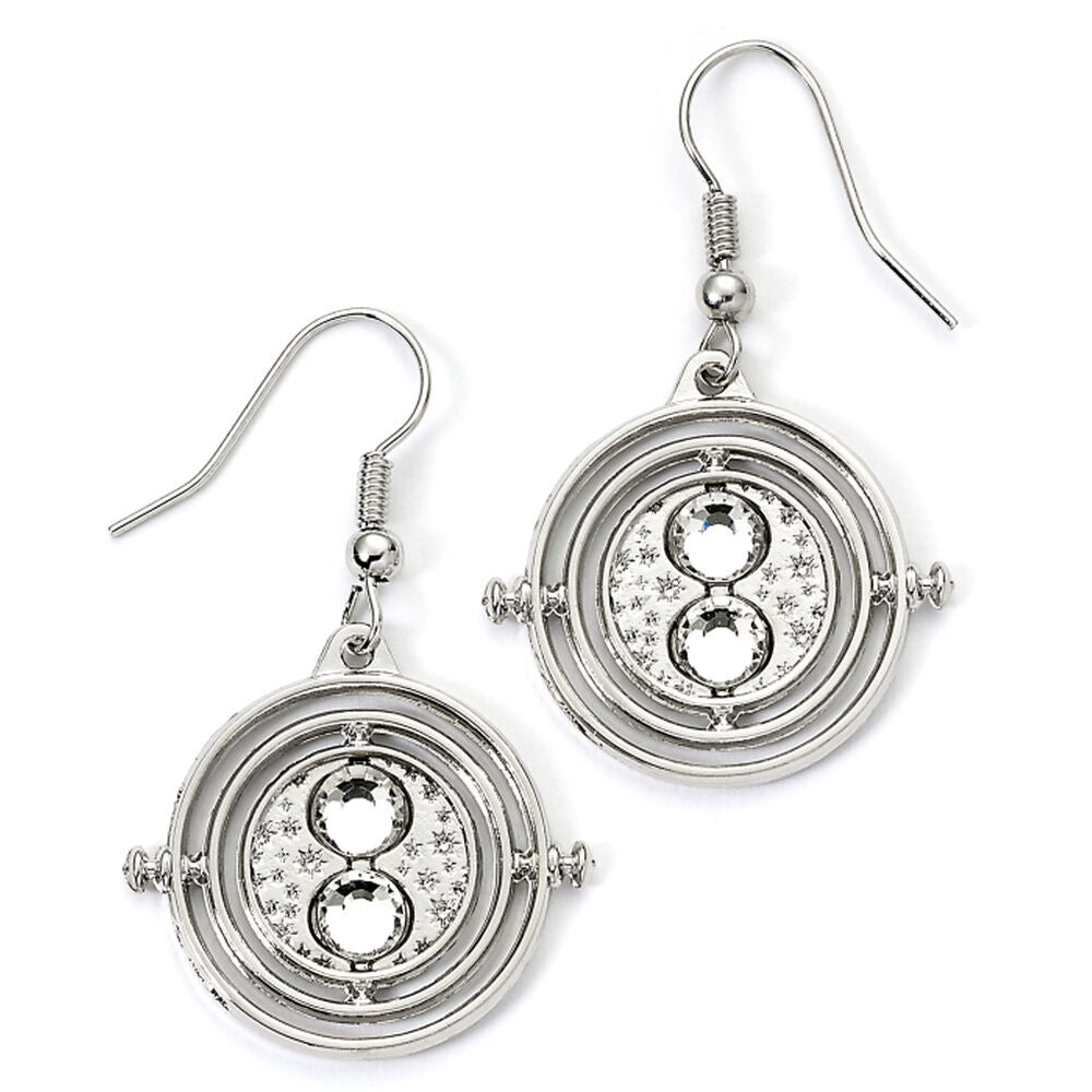 Pendientes Giratiempos Harry Potter plateados - 2