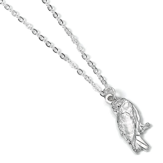 Colgante de Hedwig de Harry Potter con cadena plateada - 2