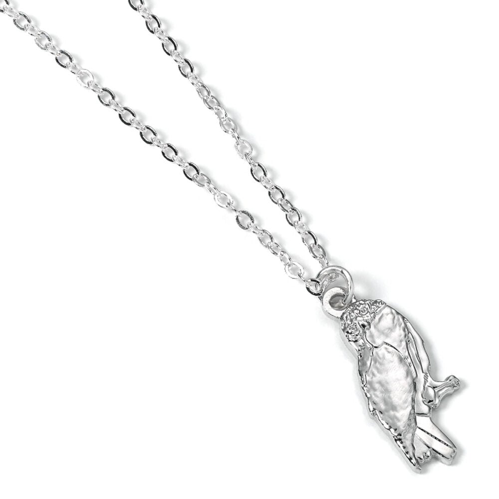 Colgante de Hedwig de Harry Potter con cadena plateada - 2