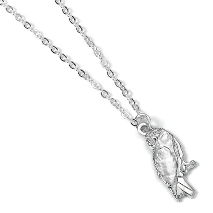 Colgante de Hedwig de Harry Potter con cadena plateada - 2