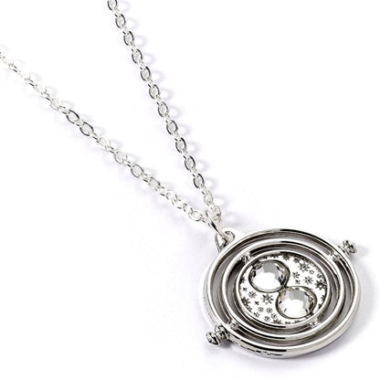 Colgante Giratiempos Harry Potter plateado con cadena - 2