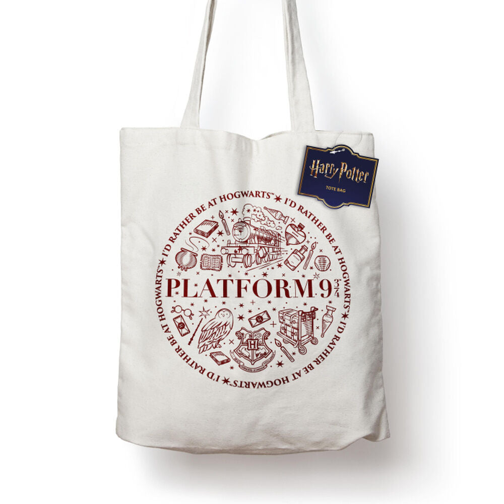 Bolsa tote de algodón Harry Potter Platform 9 3/4 - 2
