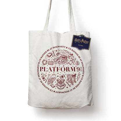 Bolsa tote de algodón Harry Potter Platform 9 3/4 - 2