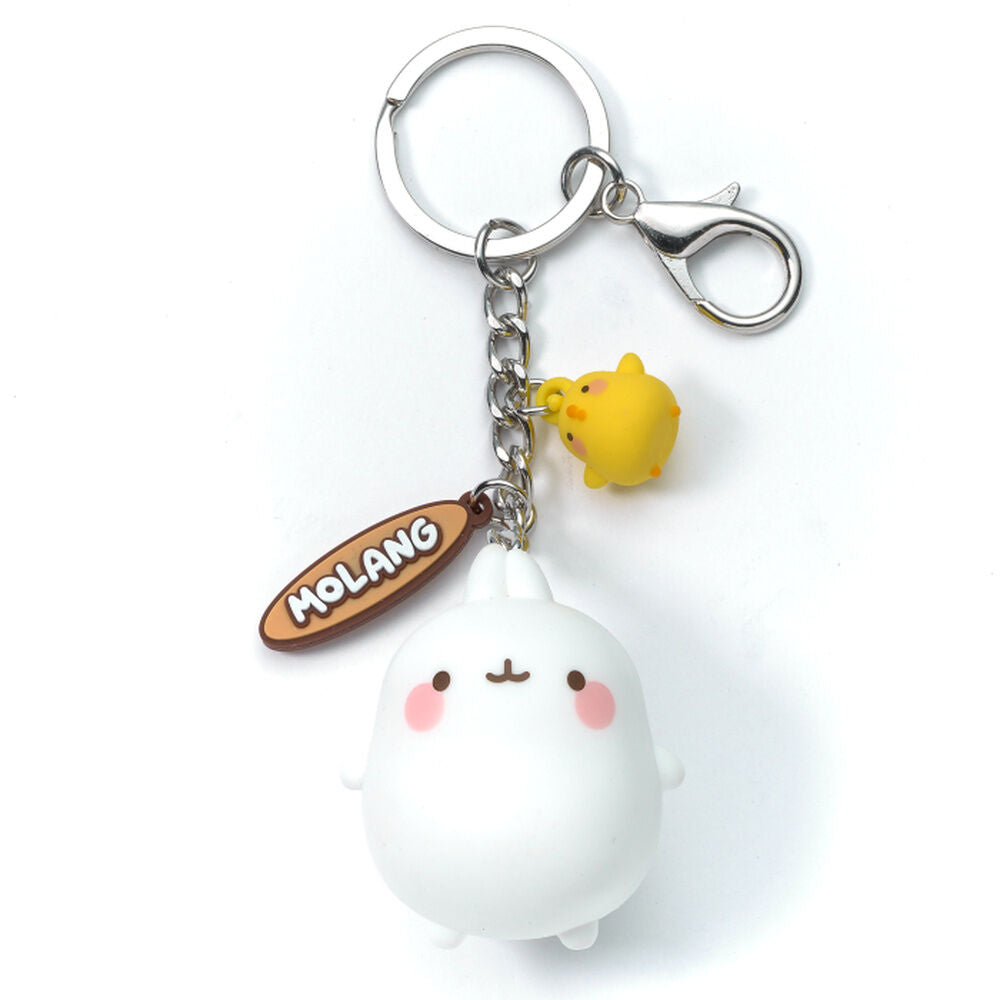 Llavero 3D de Molang y Piu Piu con mosquetón - 3