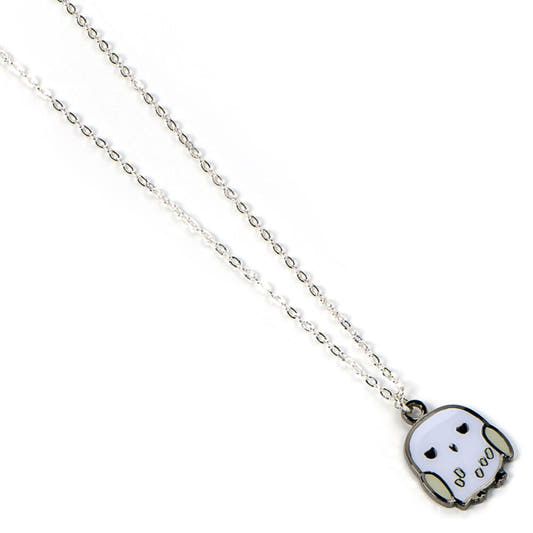 Colgante de Hedwig de Harry Potter con cadena plateada - 3