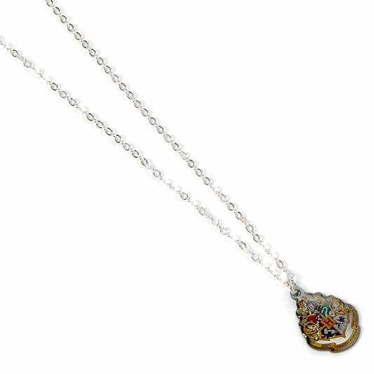 Colgante con cadena y escudo de Hogwarts de Harry Potter - 3