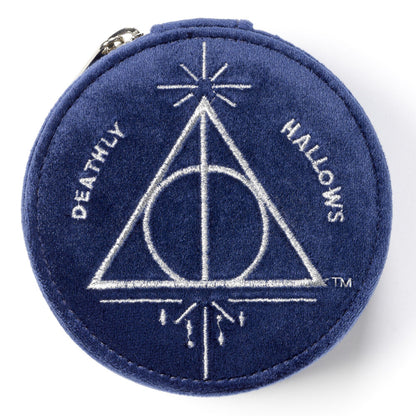 Joyero azul de Harry Potter Deathly Hallows con símbolo de las Reliquias de la Muerte - 3