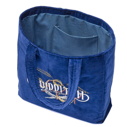 Bolso tote azul de terciopelo Harry Potter Quidditch - 3