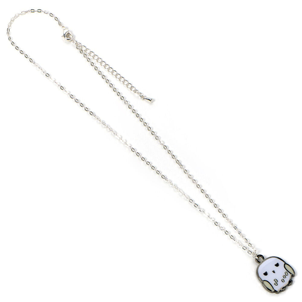 Colgante de Hedwig de Harry Potter con cadena plateada - 4