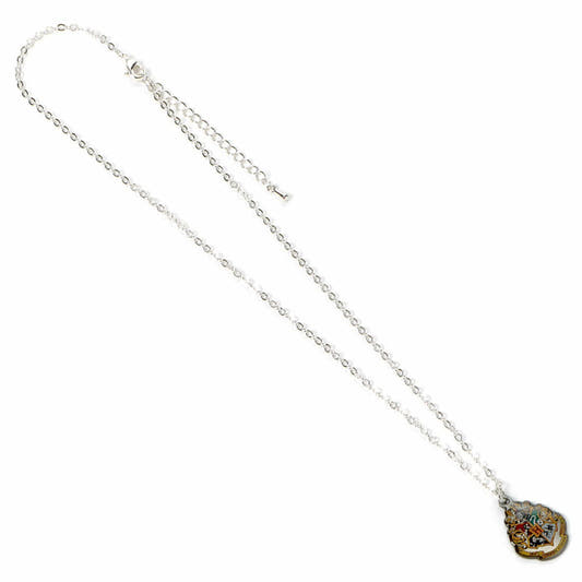 Colgante con cadena y escudo de Hogwarts de Harry Potter - 4