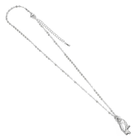 Colgante de Hedwig de Harry Potter con cadena plateada - 4