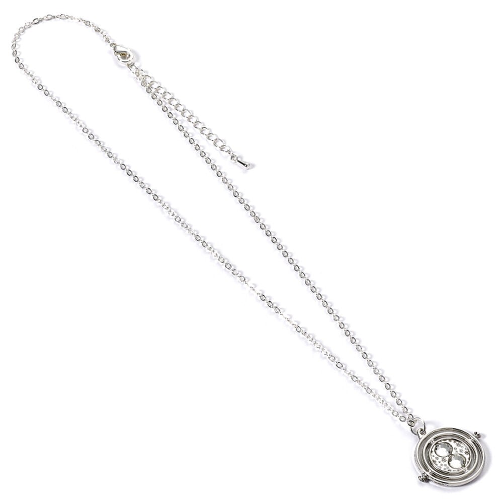Colgante Giratiempos Harry Potter plateado con cadena - 4