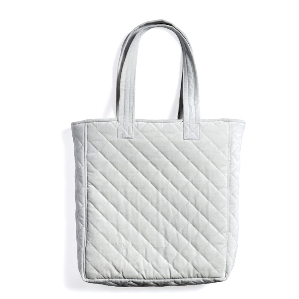 Bolso tote acolchado de terciopelo Harry Potter Icons en blanco - 4