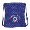 Saco Drop Benetton azul marino con estampado de gotas multicolores