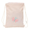 Saco SAFTA rosa claro con diseño de mariposa