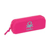 Portatodo rosa Heart Benetton de silicona con cremallera