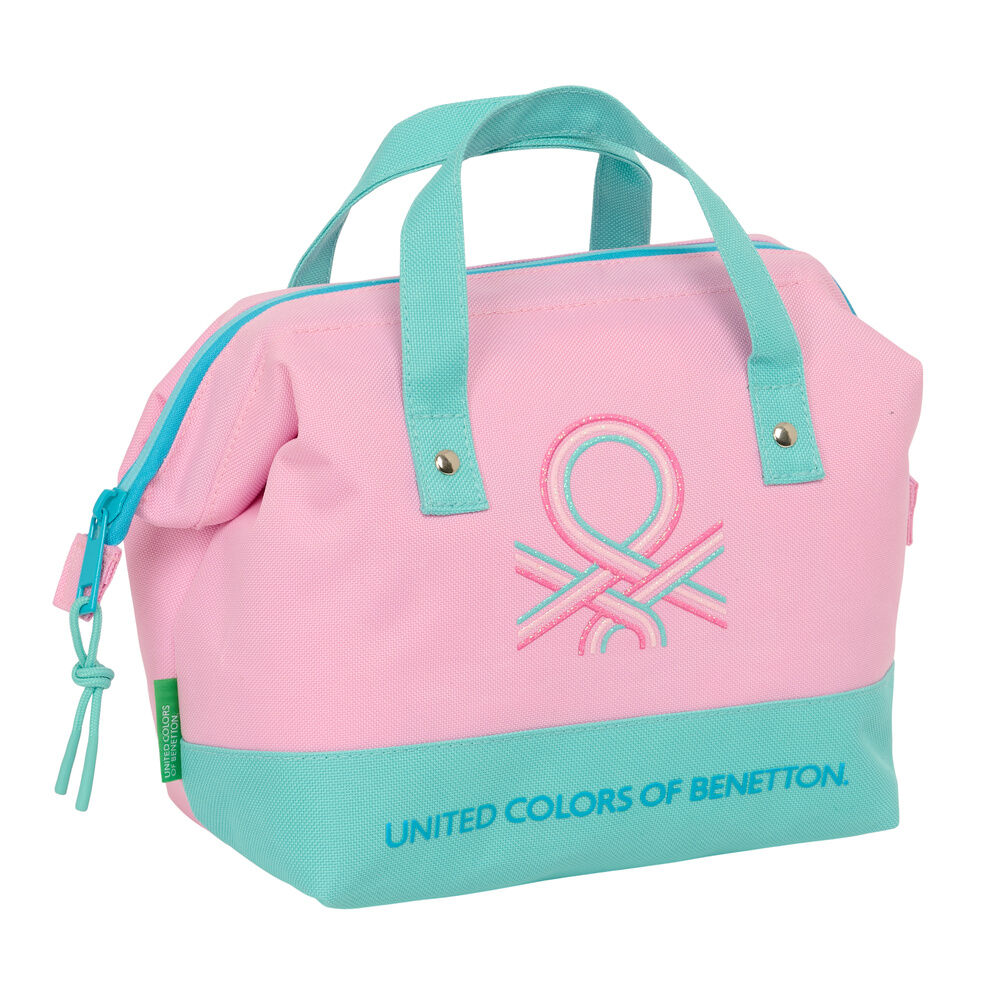 Neceser Dolce United Colors of Benetton rosa y turquesa