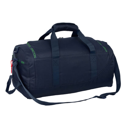 Bolsa de deporte Together Benetton azul marino con bandolera - 2