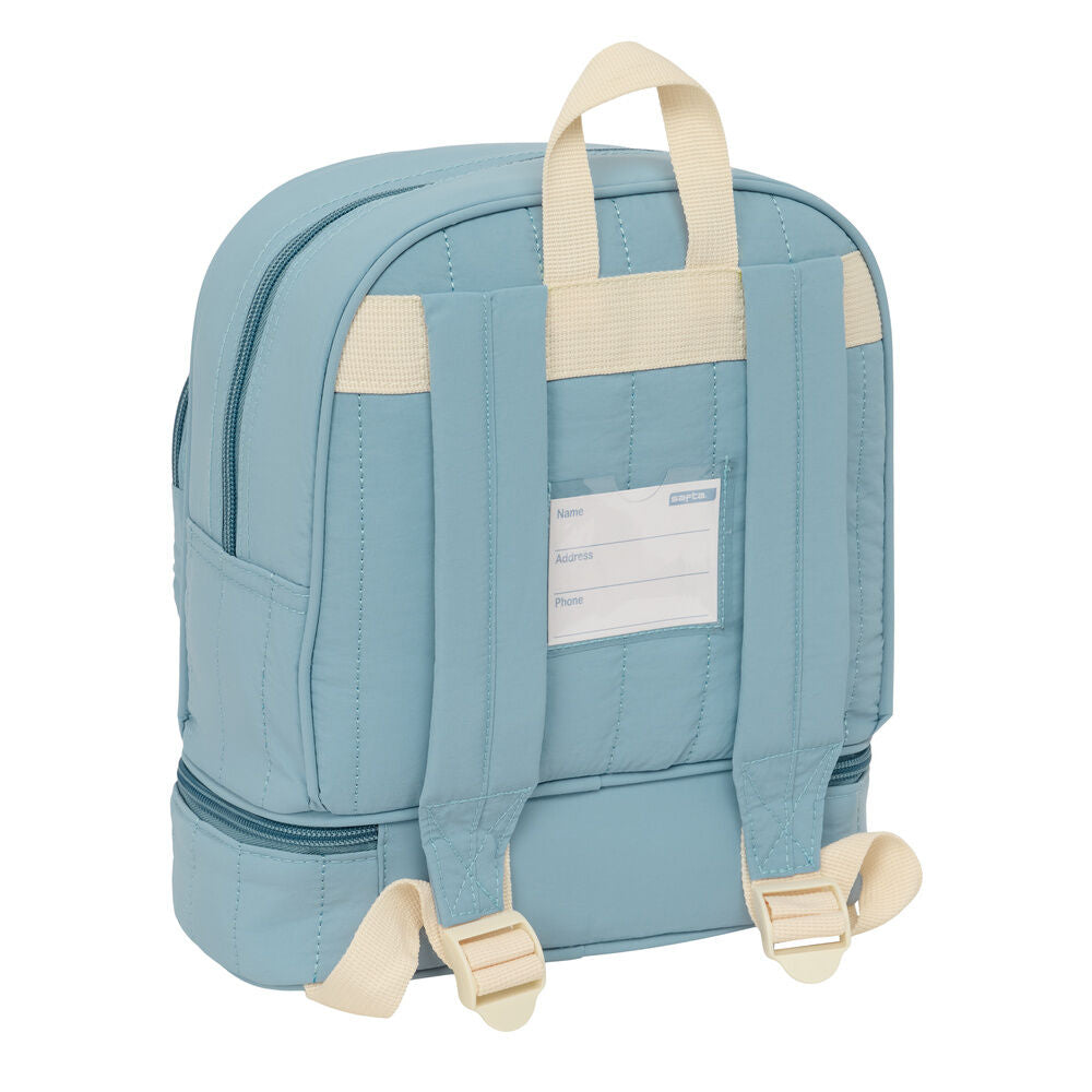 Mochila portameriendas SAFTA Elefante azul claro - 2